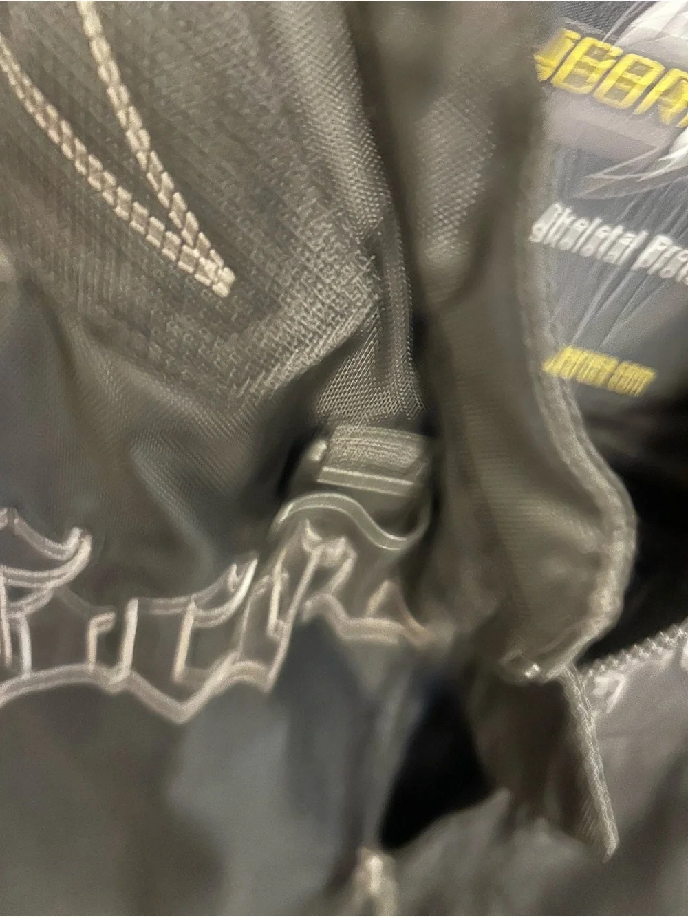 Scorpion Exo Get Stung Motorcycle Black Full Zip Riding Vest Sz XL-2XL